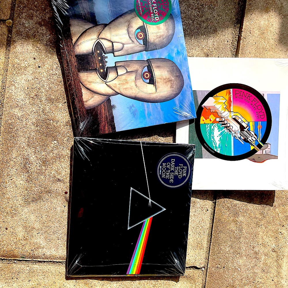 COPY - 3 Brand new Pink Floyd CDs still in shrink wrap.